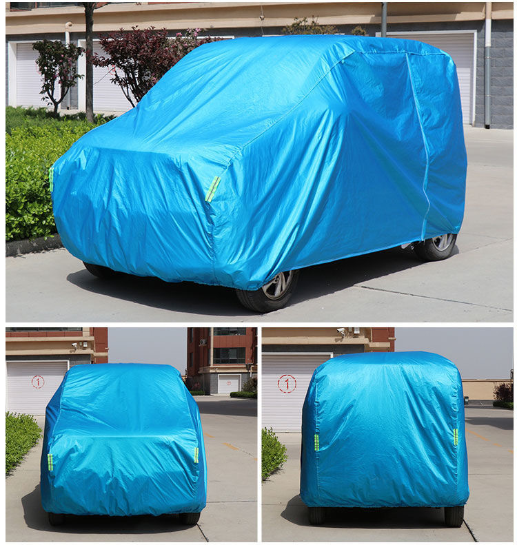 Four-Wheel Vehicle Cover, Scooter Cover for the Elderly, Thickened Full Cover for Snow and Frost Protection, Dustproof Jacket, Sunshade, Thickened and Insulated