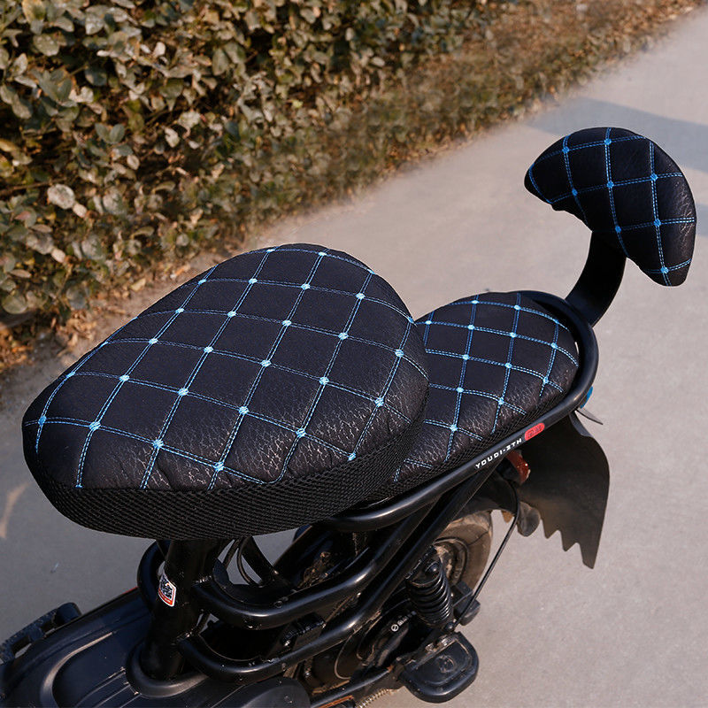 Electric vehicle Seat cover Bicycle Battery Tram Sweat Cushion cover Electric Bicycle Sunscreen heat insulation Cushion cover