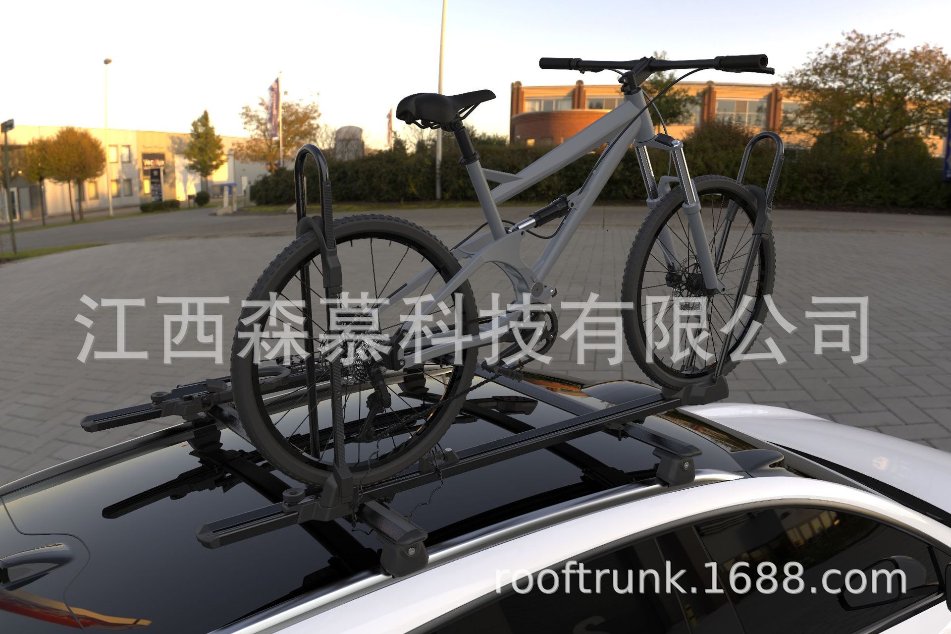 车顶自行车架