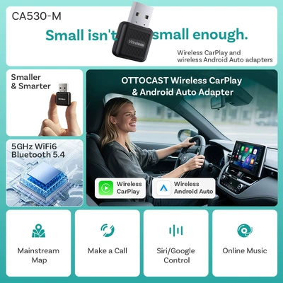 Simsiz CarPlay və Android Auto Box Android Auto Two-In-One