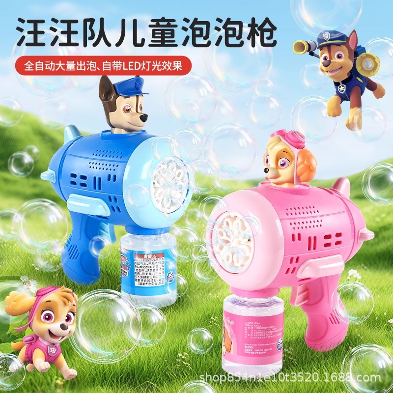 Машина для мыльных пузырей Paw Patrol электрическая для детей