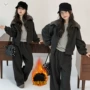加厚女童新款秋冬阔腿裤