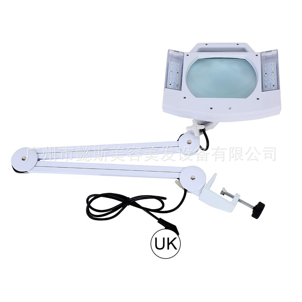 工厂直销方型夹子放大镜 美容院专用放大镜 工厂实验实用放大镜