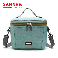 SANNE新款跨境學生飯盒袋保溫包戶外手提野餐便當包 保冷冰包批發