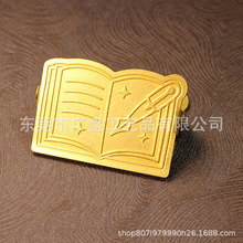 工厂定制黄铜专属个性礼品文创手账夹商务办公文件金属铜夹子