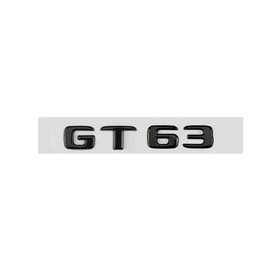 GT50 car rear emblem displacement | Car logo - gt63-glossy-black