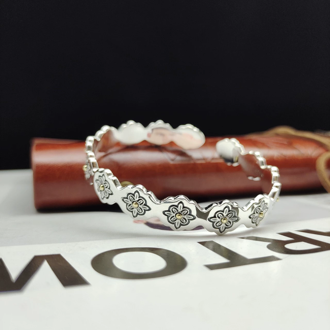 Retro bracelet, creative jewelry, accessory, silver 925 sample, Korean style