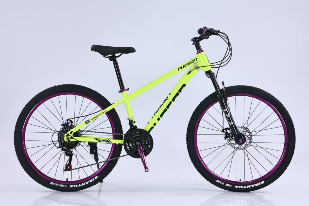 Fábrica de cabello recto, 26 pulgadas, bicicleta de montaña, 21 velocidades, coches de montaña para estudiantes de sexo masculino y femenino.