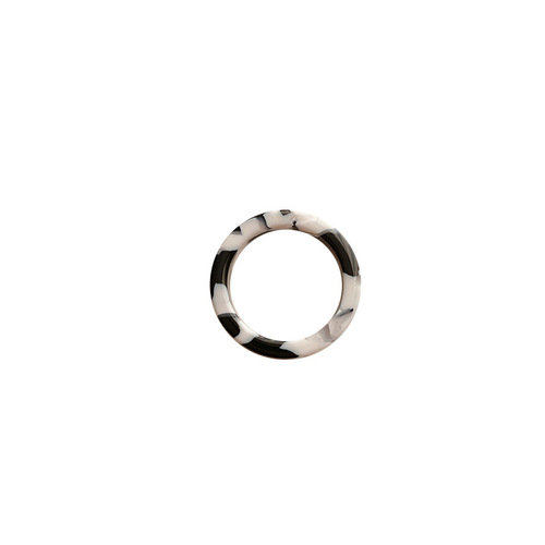 Dovi jewelry Korean cross-border hand jewelry acetate plate cold style women's ring multi-color ring wholesale women's jewelry