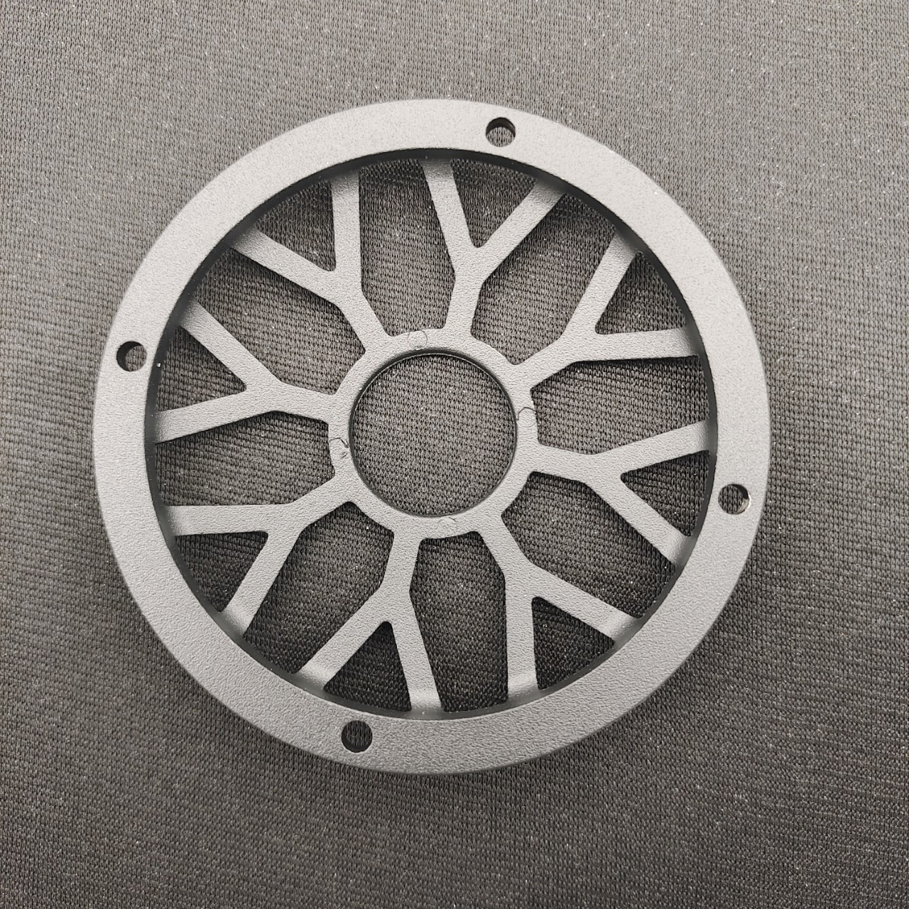 Car audio midrange speaker 3 inch 3.5 inch aluminum alloy mesh cover metal mesh cover protective cover