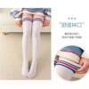 Velvet swan for elementary school students, football knee socks suitable for photo sessions for boys, mid-length