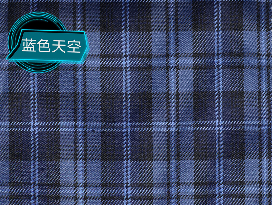 Tela a cuadros de poliéster teñida en hilo, disponible en stock, para uniformes JK, faldas plisadas, bolsos, estilo chino, jacquard image 30