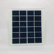 多晶硅太阳能光伏发电板6V户外庭院太阳能发电