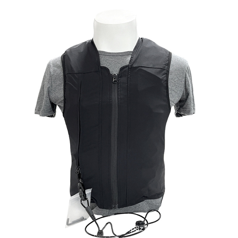 Cross-Border Zipper Equestrian Training Clothing Inflatable Airbag Equestrian Clothing Personal Protective Vest