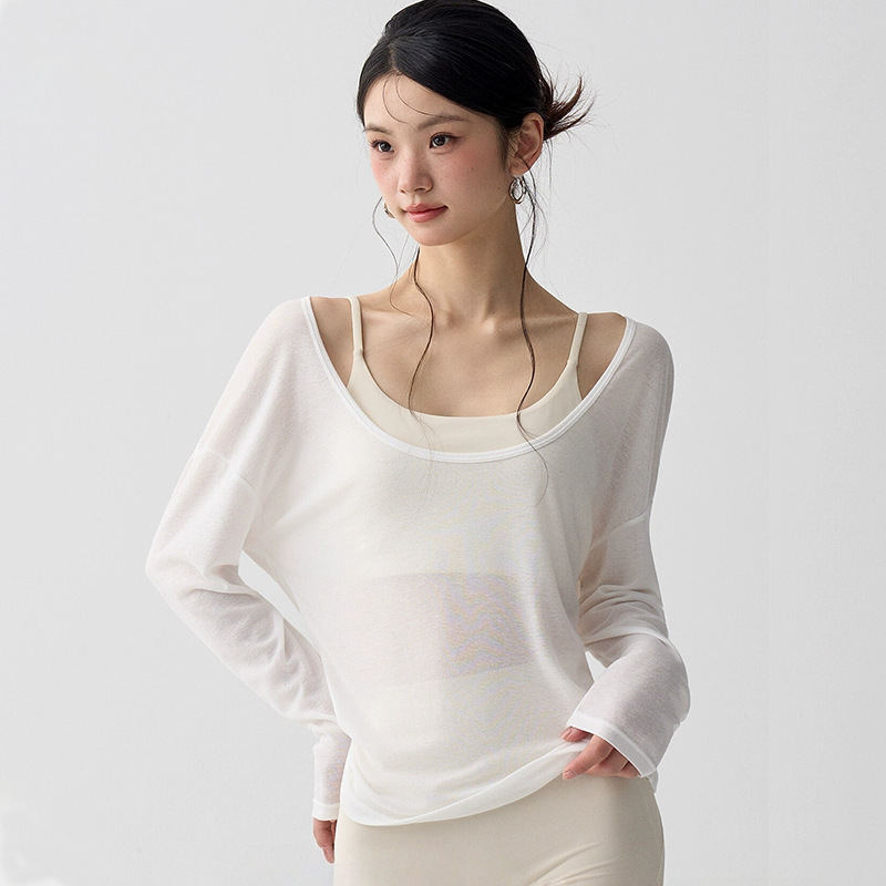 Yoyo Recommends Sports Quick-Drying Sports Tops Fitness Clothes for Women 2025 New Yoga Tops Long-Sleeved Training Clothes for Women