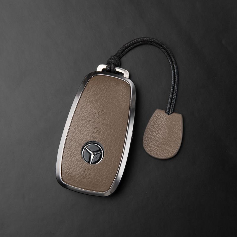 Suitable for Mercedes-Benz Maybach S480 Key Cover, G500 High-End Gls450 Car S400L Shell, S-Class 450L Leather Buckle