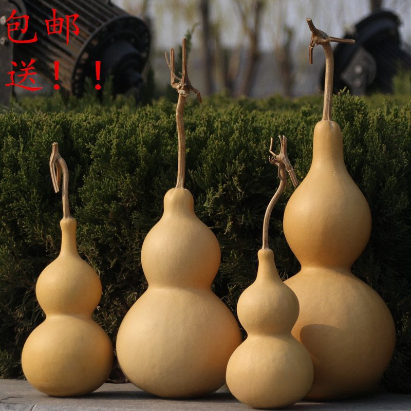 天然葫芦挂件家居饰品特大葫芦摆件带龙头店铺室内悬挂文玩小葫芦|undefined