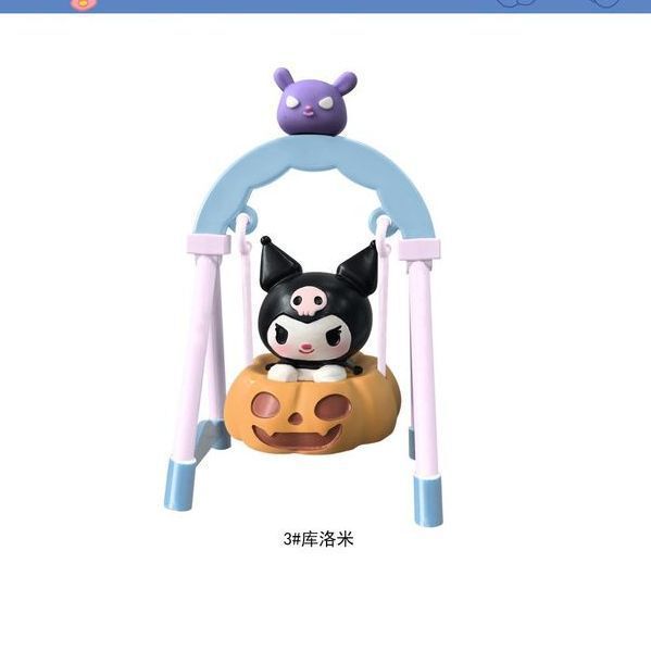 美乐蒂三丽鸥荡秋千系列盲盒潮玩公仔治愈解压桌面小摆件玩偶礼物|undefined