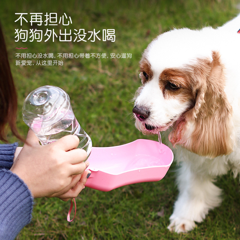 go out kettle Water filter Teddy Portable Water cup outdoors Pets Accompanying Water dispenser Independent