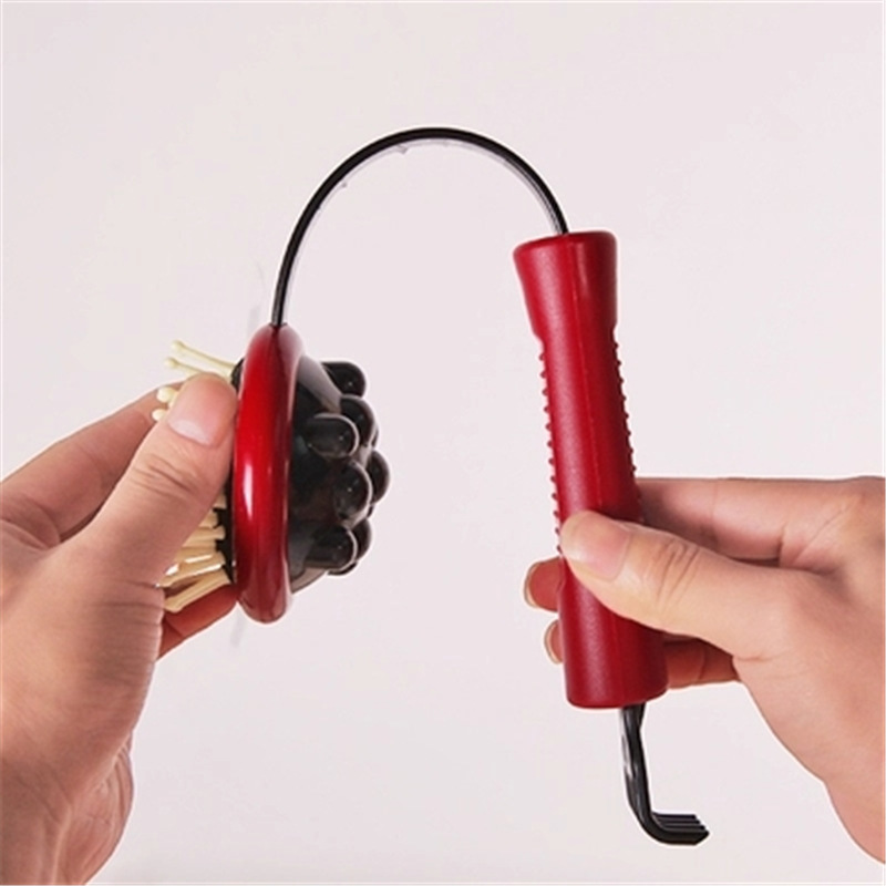 Masaje de espalda golpeando martillo cintura hombro espalda pierna fitness salud meridiano salud golpeando martillo/palo masajeador