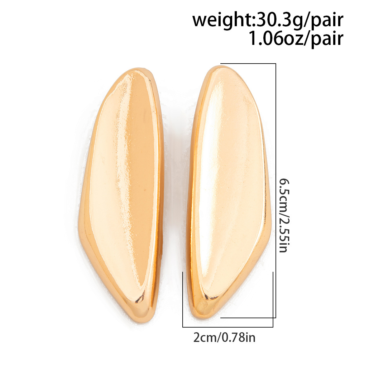 22g Weight Metal Ear Needle Material Drop Earrings, Ear Studs Classification 1 Pair Quantity Holiday, Street Occasion Metal Material Geometric, Heart Shape Pattern All Seasons Season Women's Gender Polished Finish Plating Design Retro, Classic Style Style 1 Pair Retro Classic Style Geometric Heart Shape Plating Metal Drop Earrings Ear Studs 16