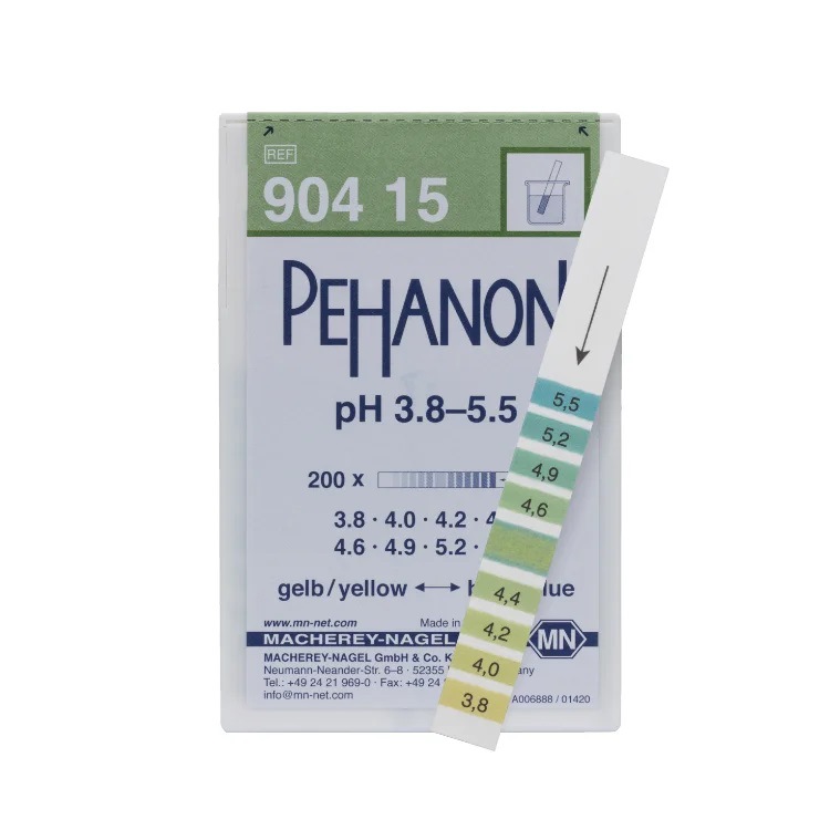 倍斯特仪器 销售 MN90415 PEHANON系列 PH试纸 范围3.8-5.5