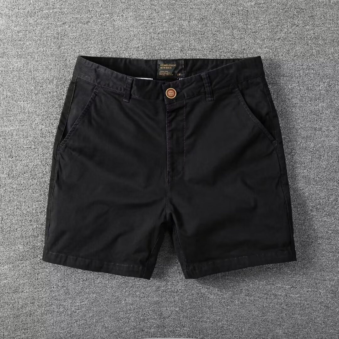 Japanese cotton camouflage shorts