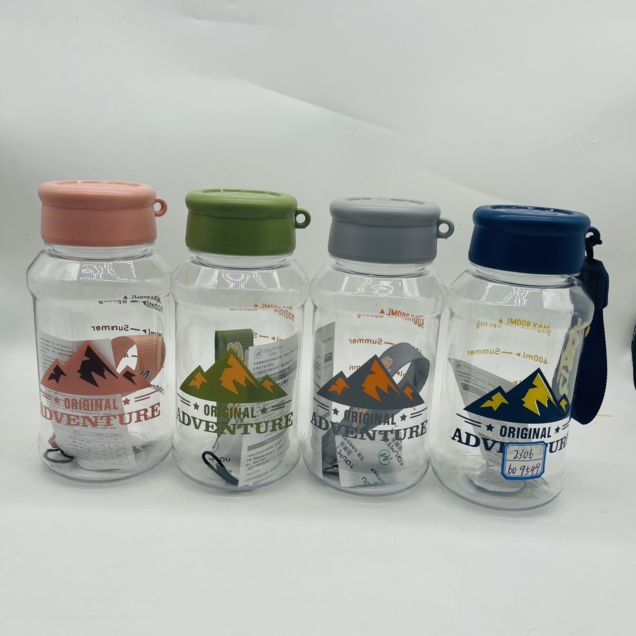 Dometo 2024 nueva taza espacial de gran capacidad 1000ml deportiva al aire libre botella de plástico taza portátil al por mayor