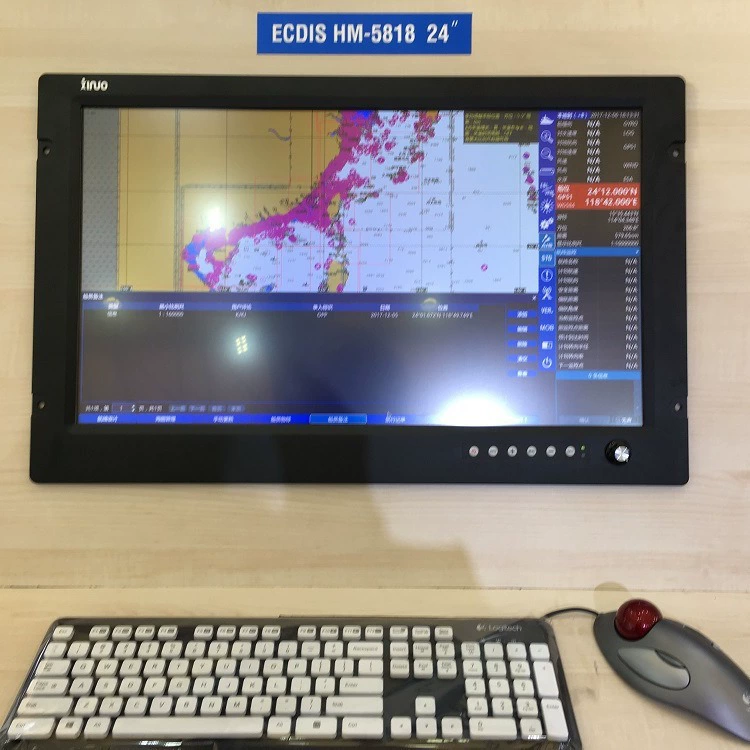 Новая HM-5818 электронная карта и информационная система (ECDIS) с 19-дюймовым ЖК-дисплеем CCS