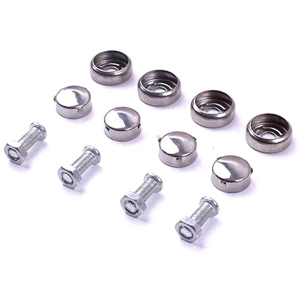 500 sets of logistics license plate frame fixed screw buckle nut…