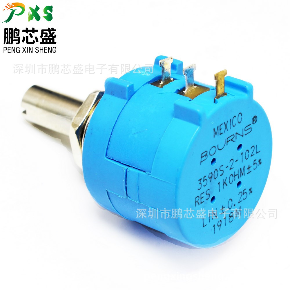3590S-2-102L 原装正品 3590系列电位器 可调电阻1KΩ5%