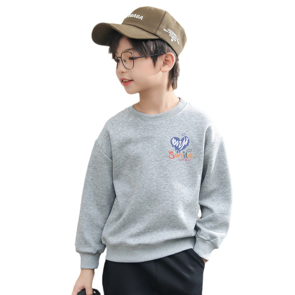 Ropa especial para padres e hijos para una familia de tres o cuatro niños Primavera y otoño pequeño suéter de amor Estilo occidental madre-hijo Ropa de mujer moda