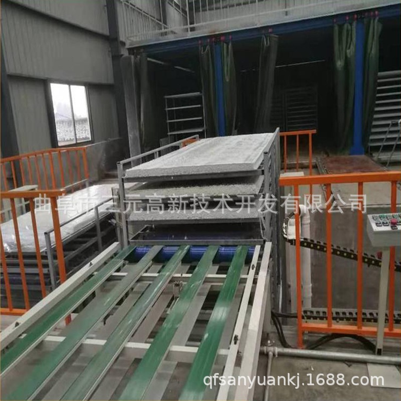 外墙外保温板生产线 轻质隔墙板生产设备 玻镁防火板机畅销流水线