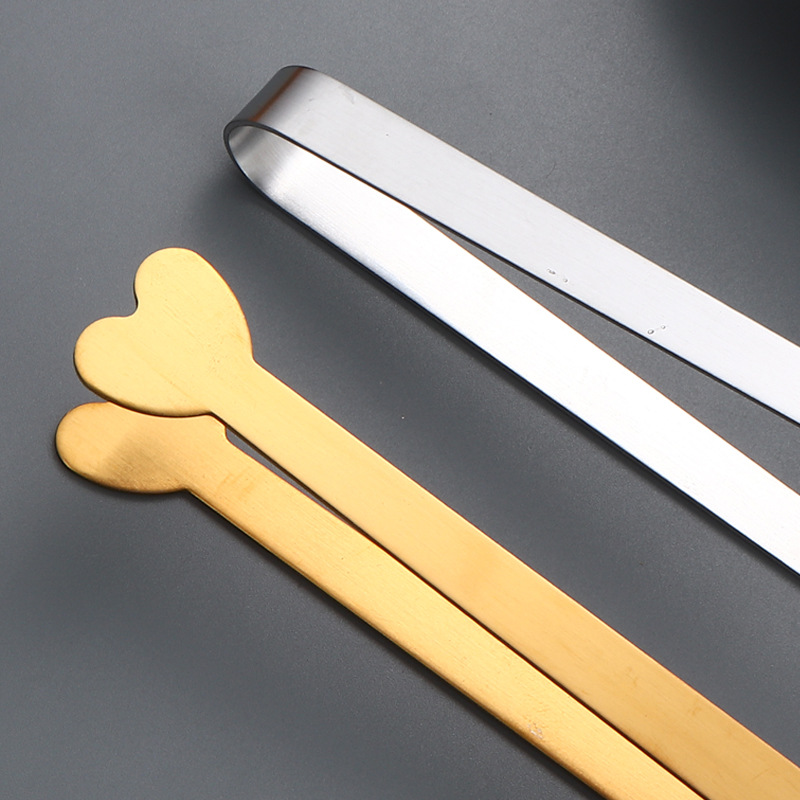 Clips de acero inoxidable nórdico, clips de hielo, aperitivos, clips de café, clips de azúcar, clips de toallas, clips lindos, clips de rebanadas de limón