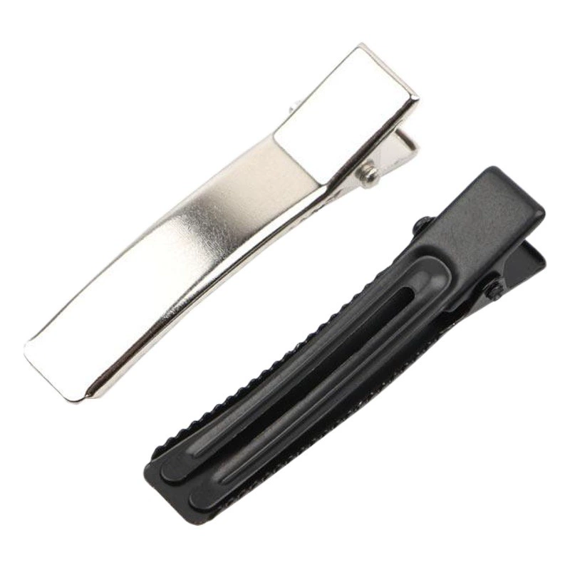 Гуандун двойная вилка квадратный зажим никель белый материал KDIY оптовые Аксессуары 3,5 ~ 8 см/см детская заколка для волос