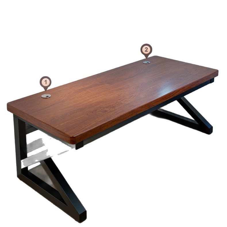 Mesa de computadora de madera sólida mesa de escritorio mesa de deportes electrónicos mesa de escritorio simple dormitorio de escritorio de escritorio de escritorio de estudiantes