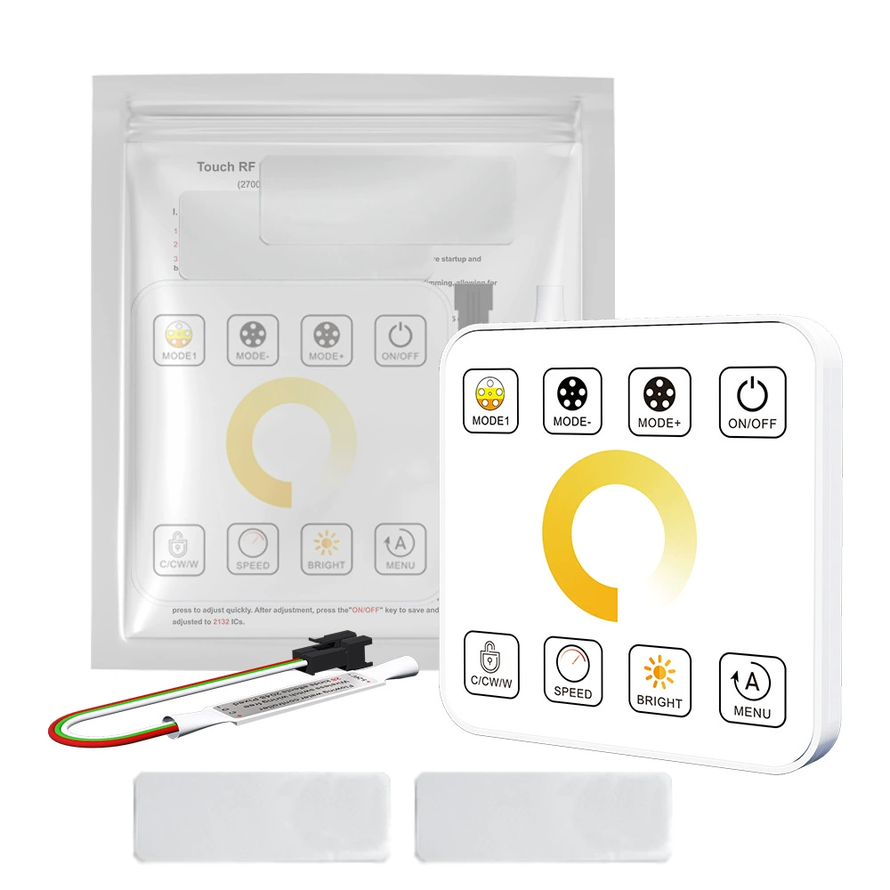 LED color warm color flow controller chase the light flowing light turning back RF wireless mini controller wholesale