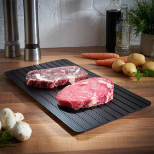 Quickly Thawing Board, Fresh Meat, Seafood, Steak, Frozen Meat, Food, Ice Board, Rapid Thawing Chopping Board, Spot Wholesale