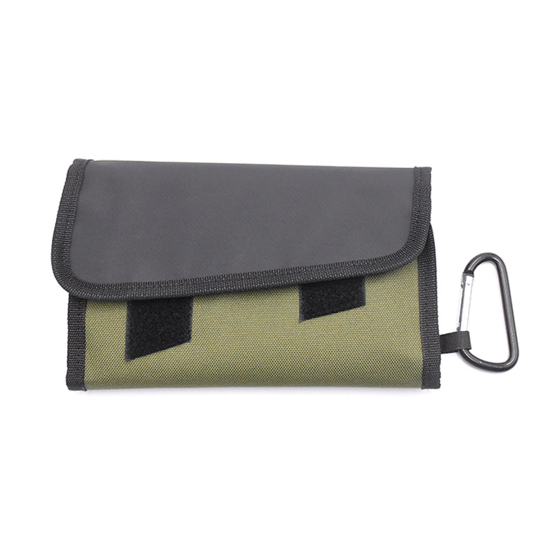 Luya bolsa de almacenamiento de cebo suave suministros de aparejos de pesca bolsa de almacenamiento de cebo impermeable bolsa de aparejos de pesca portátil desmontable de gran capacidad