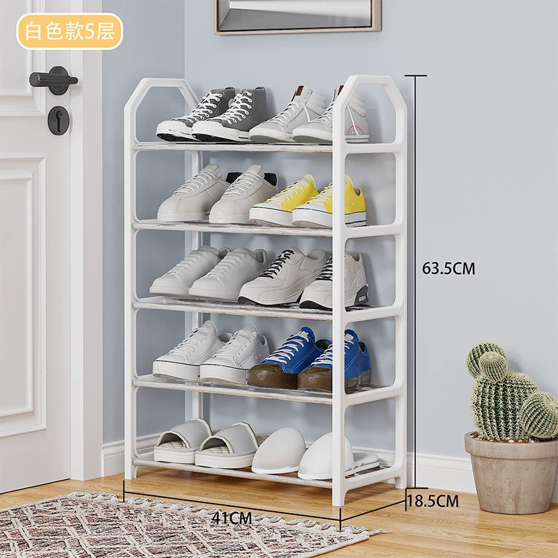 Stainless Steel Shoe Cabinet Multi-tier Shoe Rack Budget from Yomiego