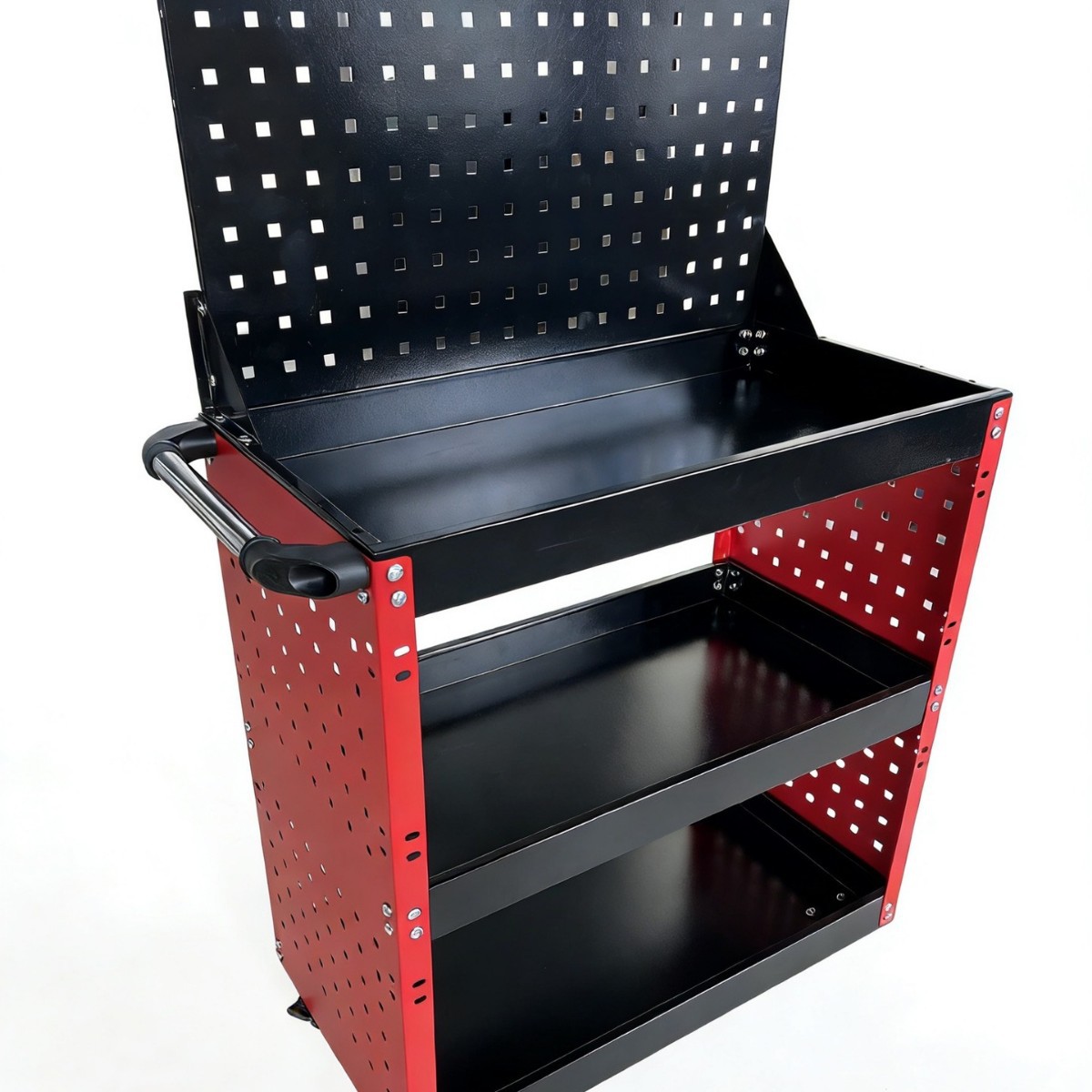 自動車修理工具車メーカーは冷間圧延鋼三層多機能修理工具車移動現場工具車を厚くした