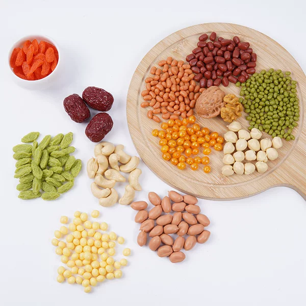 Simulation Cereal Props False Cashew Peanut Nut Model Simulation Food Coarse Grain Soybean Corn Grain Rice