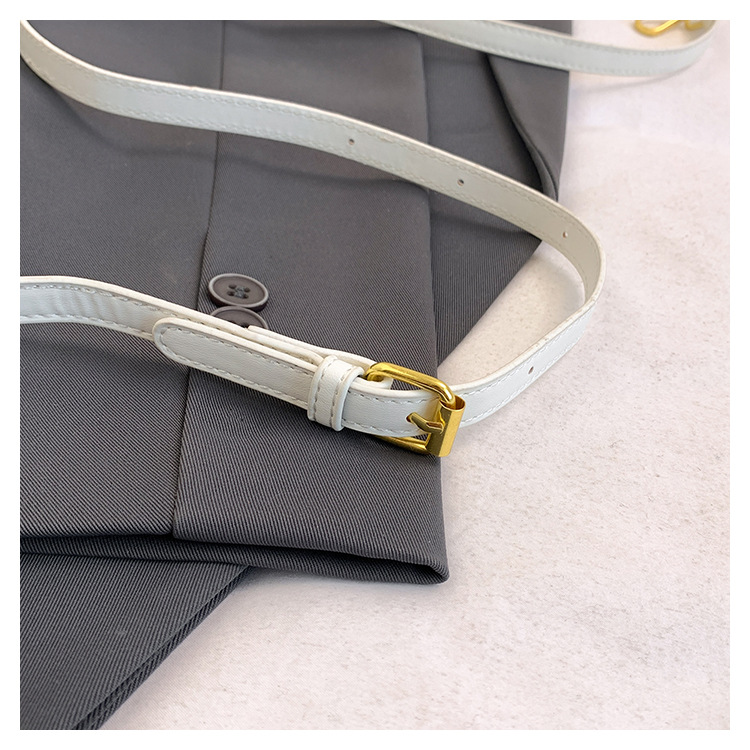 540g Weight Polyester Lining Material Sewing Thread Fashion Element Zipper Closure Type Single Shoulder Strap Strap Type Shoulder Bag Bags Type Daily Occasion Pu Leather Material Solid Color Pattern All Seasons Season Women's Gender Streetwear Style Oval Shape Medium Size Women's Medium Pu Leather Solid Color Streetwear Sewing Thread Oval Zipper Shoulder Bag 10