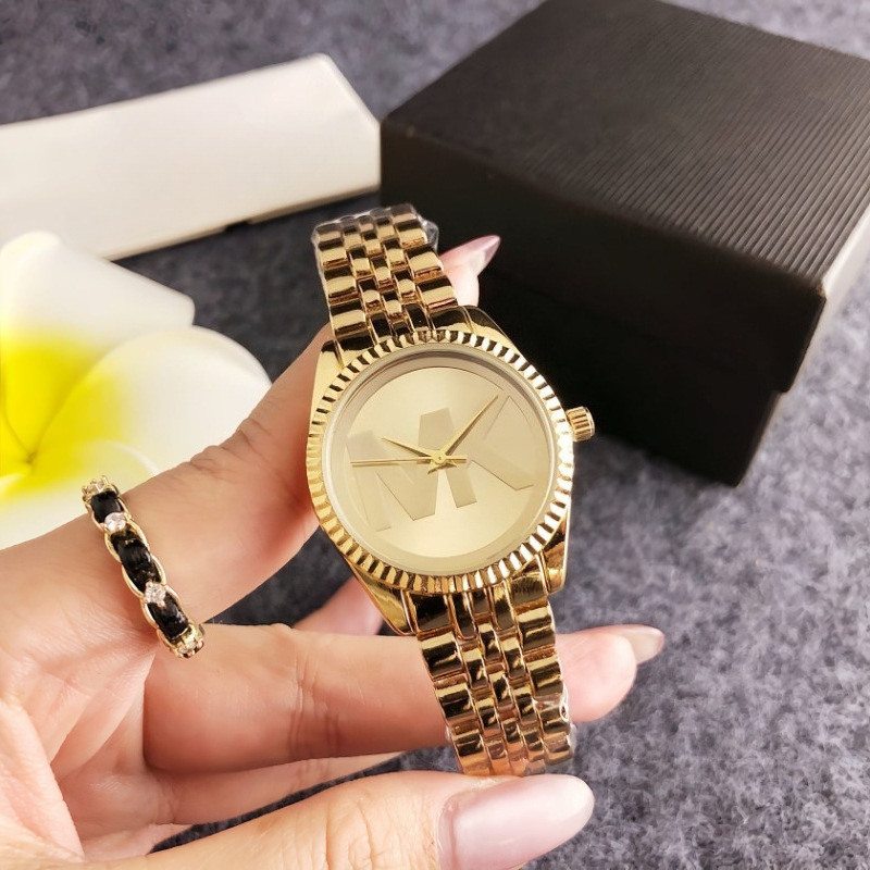 Gold Watch New Model Men's Watch Luxury Large Dial Quartz Watch Double-Sided Press-Button High-End Fashion Women's Watch Gold Watch New Model Men's Watch Luxury Large Dial Quartz Watch Double-Sided Press-Button High-End Fashion Women's Watch