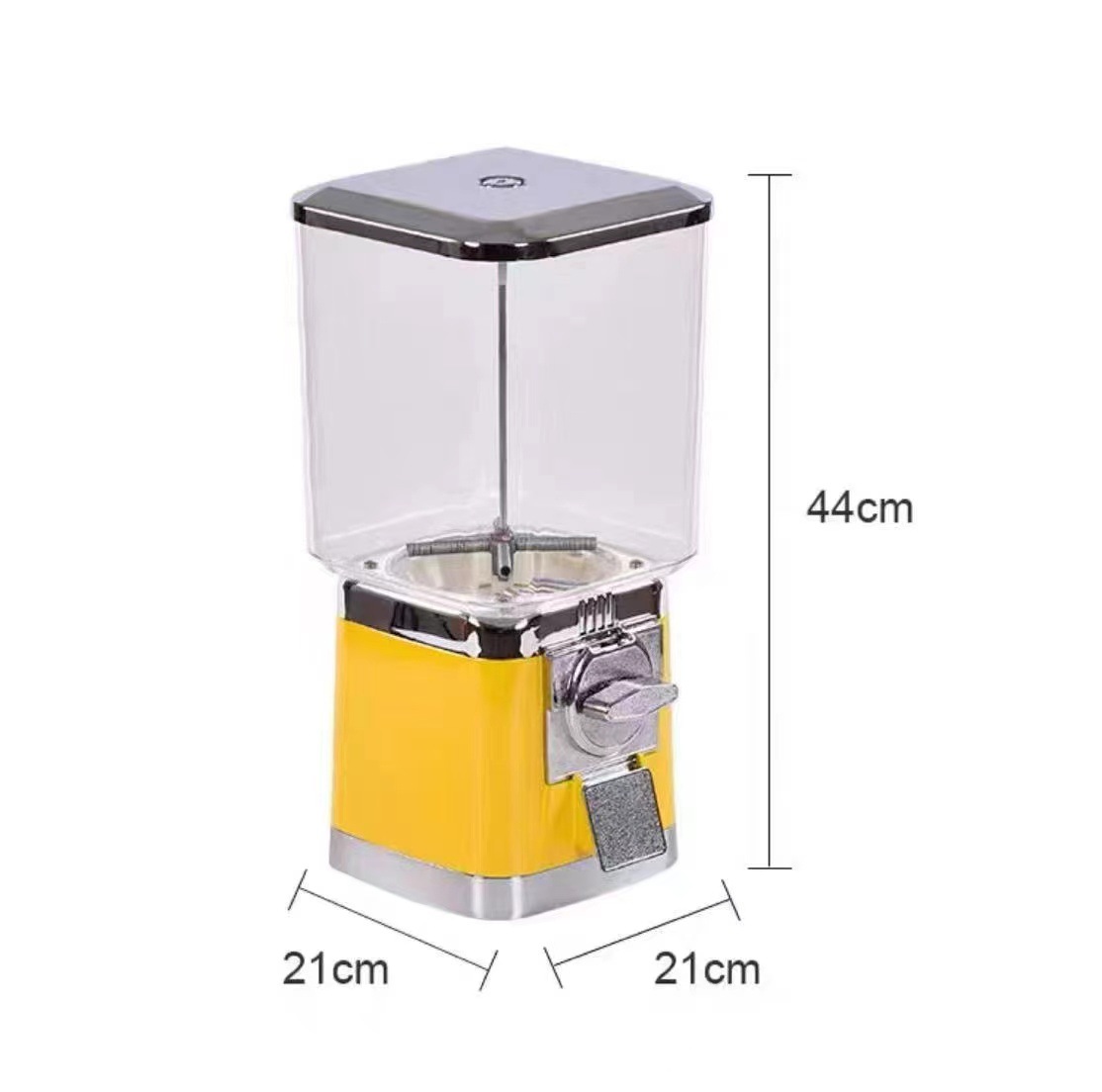 家用扭蛋机自动售货机投币式弹力球机4CM糖果扭蛋机