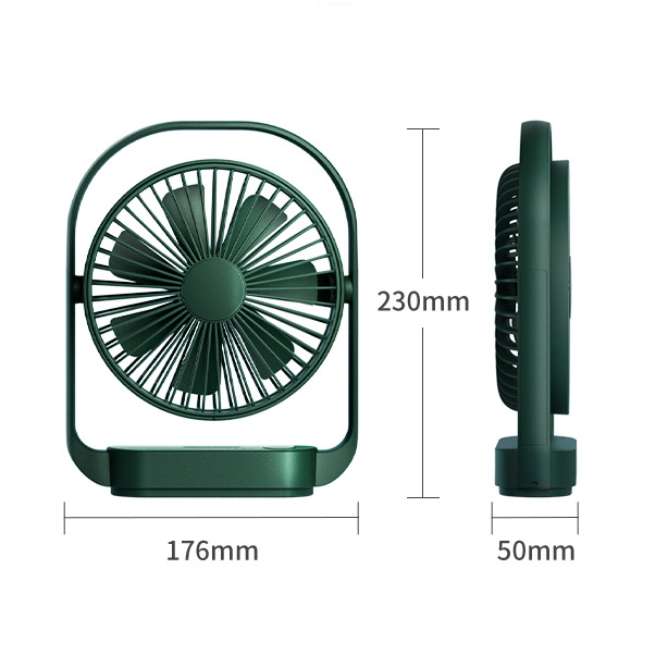 Ventilador de escritorio magnético de oficina explosivo transfronterizo usb mini ventilador pequeño carga ventilador eléctrico portátil silencioso