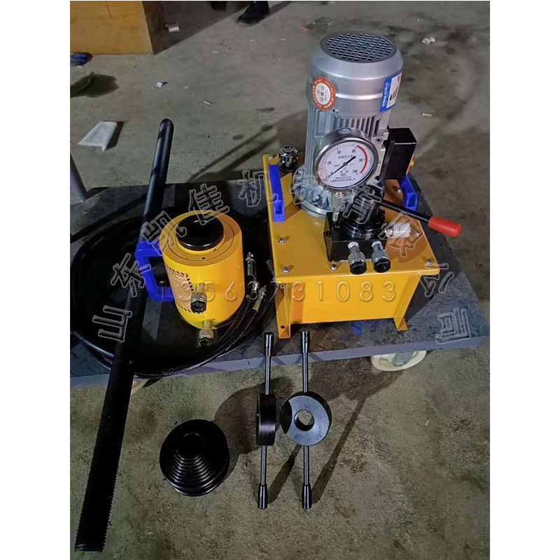工程机械轴套压装机 70T手电一体压套机 挖掘机维修工具