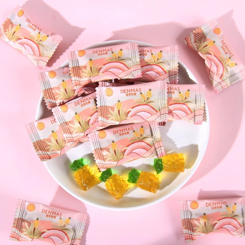 단마시 파인애플 구미캔디 500g (약 100개입)