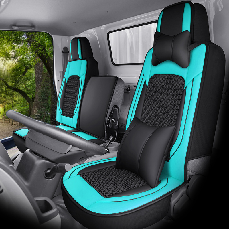 Seat cushion, seat cover | Universal Cushion Ice Silk - driver-and-passenger-deluxe-green