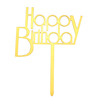 Super Flash Mirror Acrylic Respuent Birthday Happy Gee Frame Circle Birthday Happy Shoushu LOVE plug -in